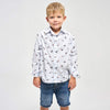 <span class="grassetto"> CAMICIA </span> Regular Animali Mix Boy